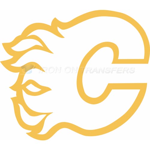 Calgary Flames Iron-on Stickers (Heat Transfers)NO.101